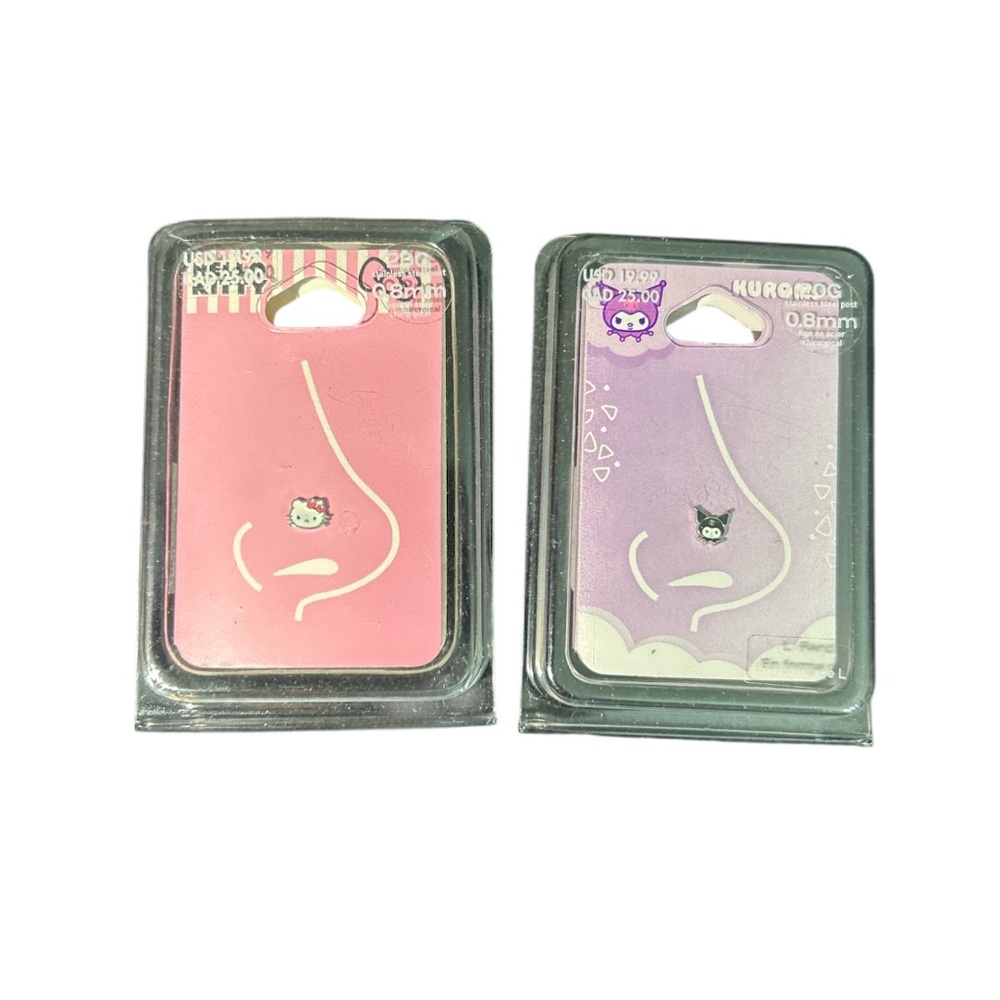 Hello Kitty Nose Stud set